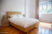 663075 - Quarto com cama de casal em apartamento com 10 quartos