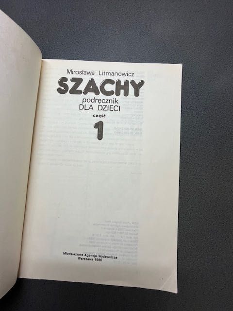 Szachy podręcznik dla dzieci 1-3 Litmanowicz + ABC szachisty Czarnecki