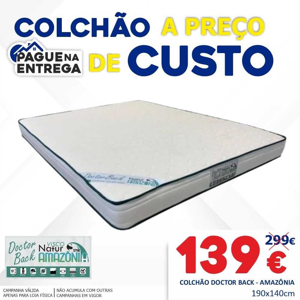 Colchão Doctor Back Visco Natur Amazônia 190x140 (c/ Entrega GRÁTIS)