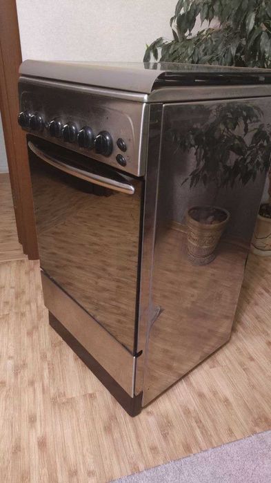 Газова плита Гефест / Gefest. Колір - нержавійка