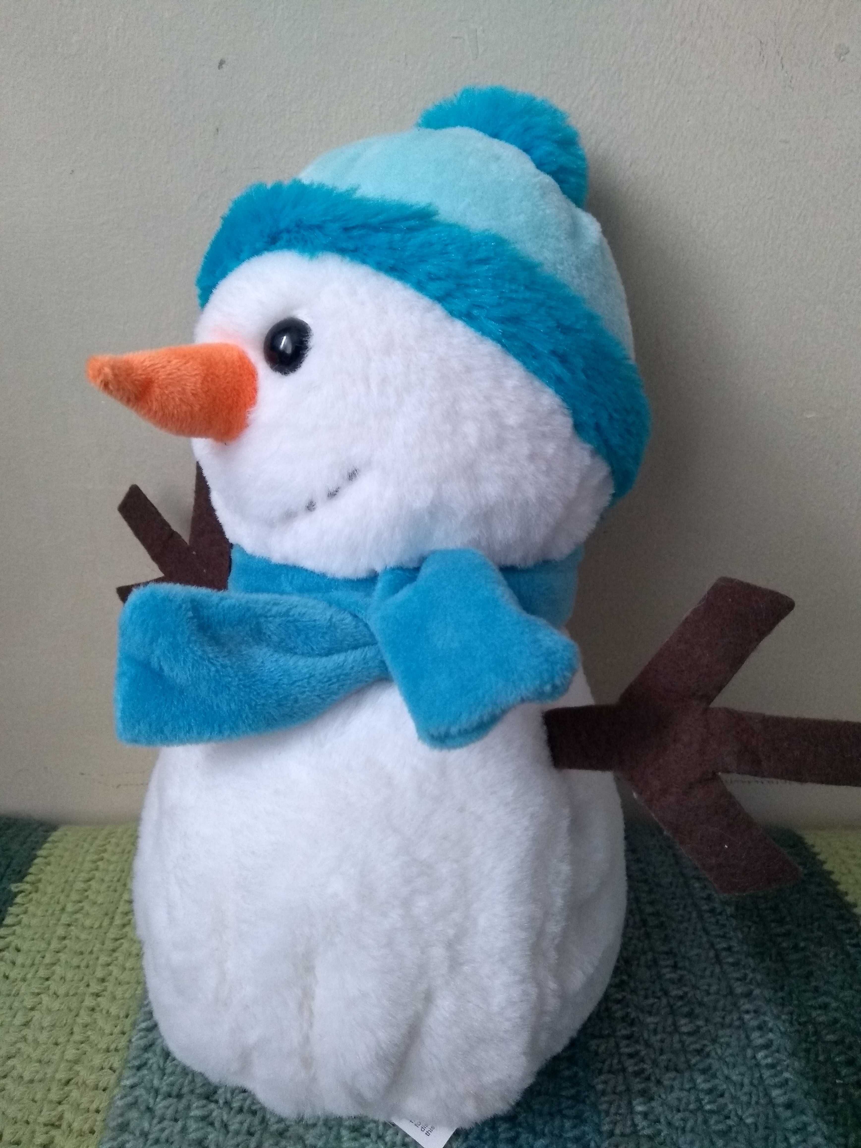 Maskotka pluszak BAŁWANEK Snowman 28 cm