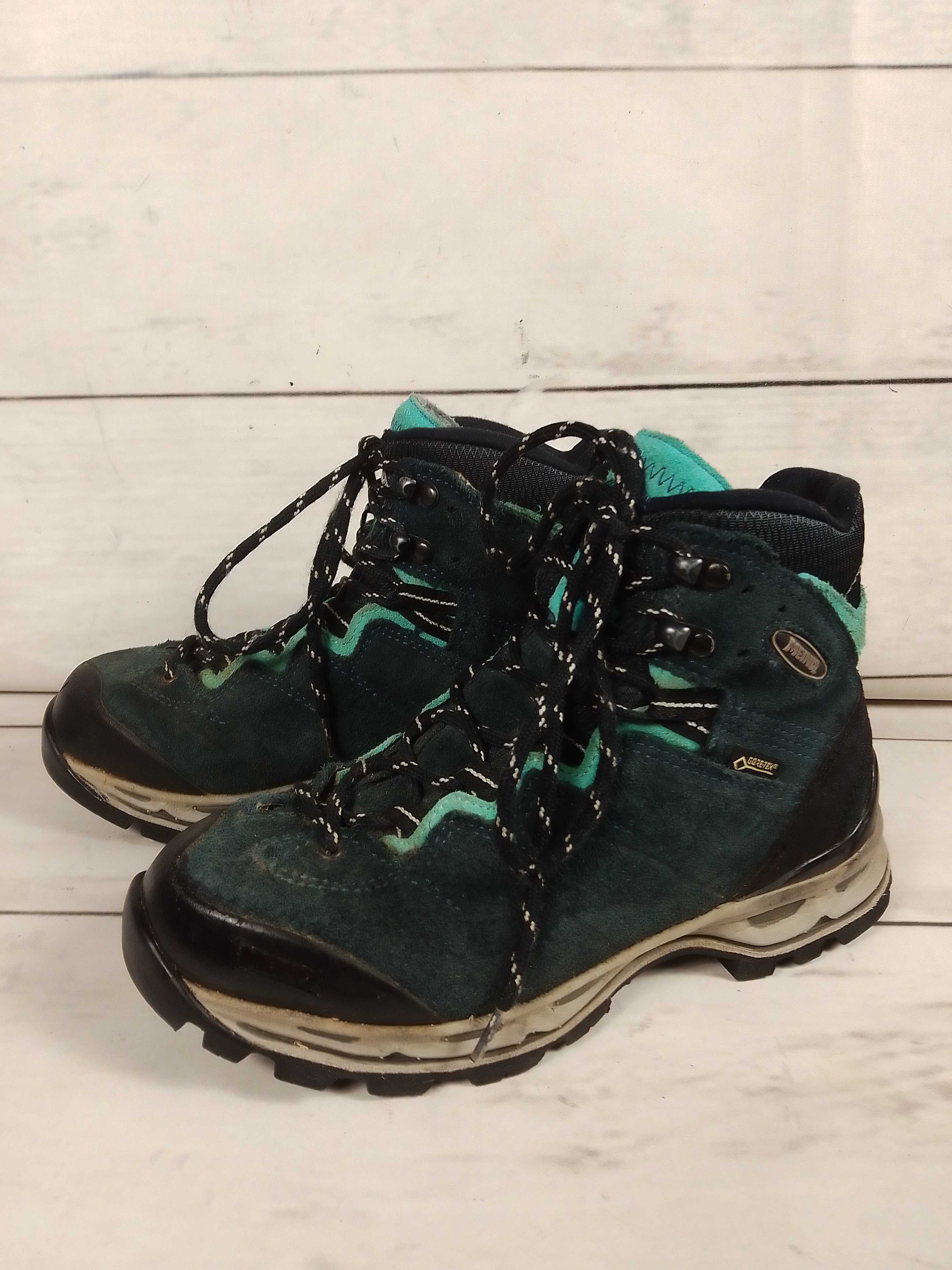 Meindl Gore-tex skórzane trekkingi 36