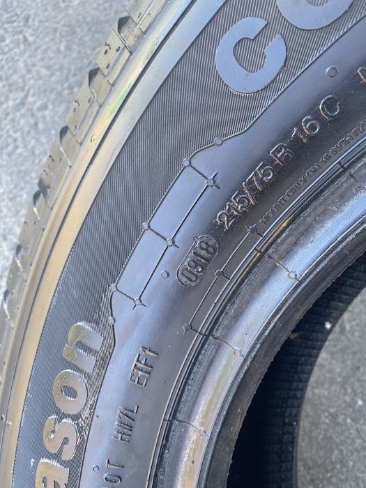 215/75/16C M+S Continental 2шт