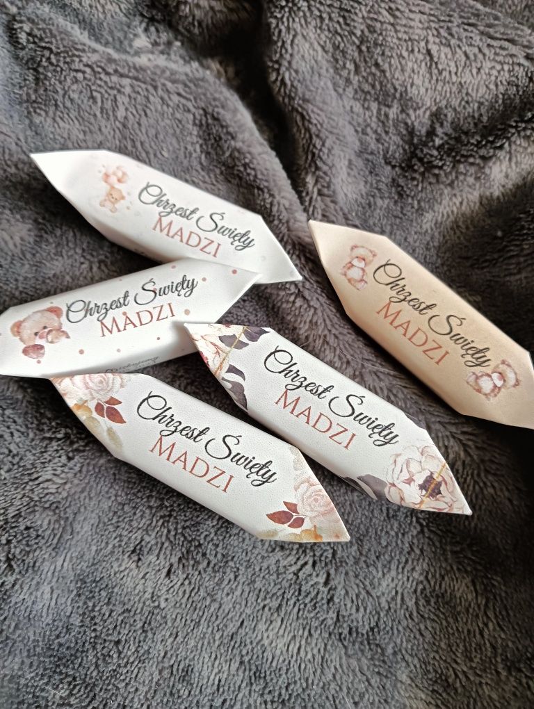 Personalizowane krówki Chrzest Święty, Ślub