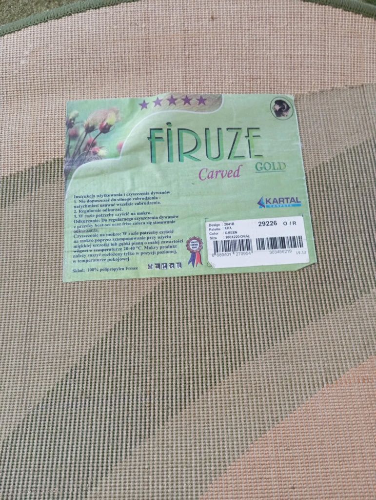 Dwie sztuki dywanów