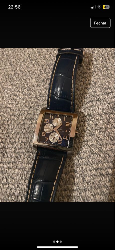 Relogio Festina azul