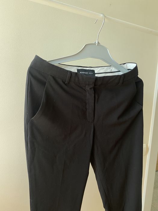 Eleganckie spodnie garniturowe 3/4, chinosy, Mnago 36