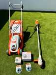 Conjunto Stihl: Corta-Relvas Stihl RMA 339, Aparador FSA 57