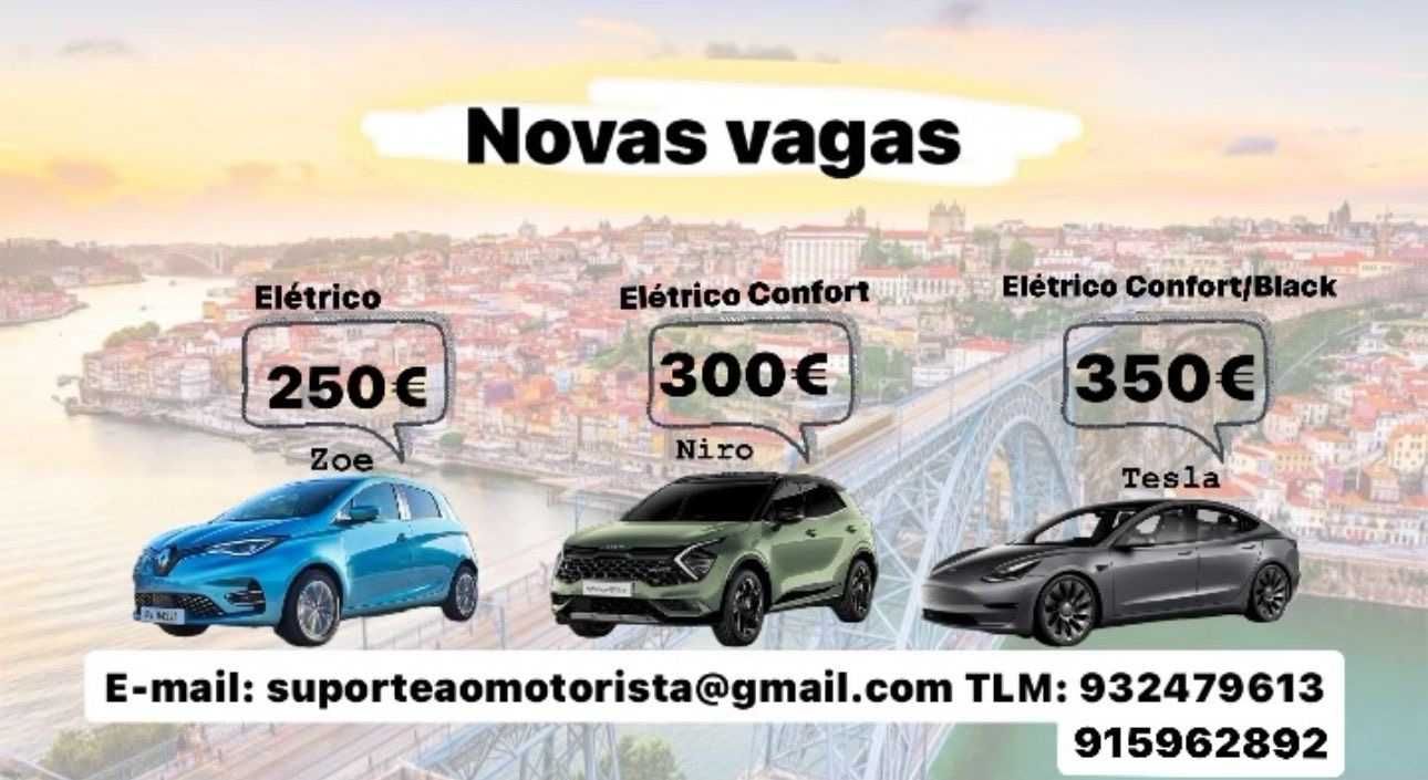 Aluguer de Veiculos TVDE 24H