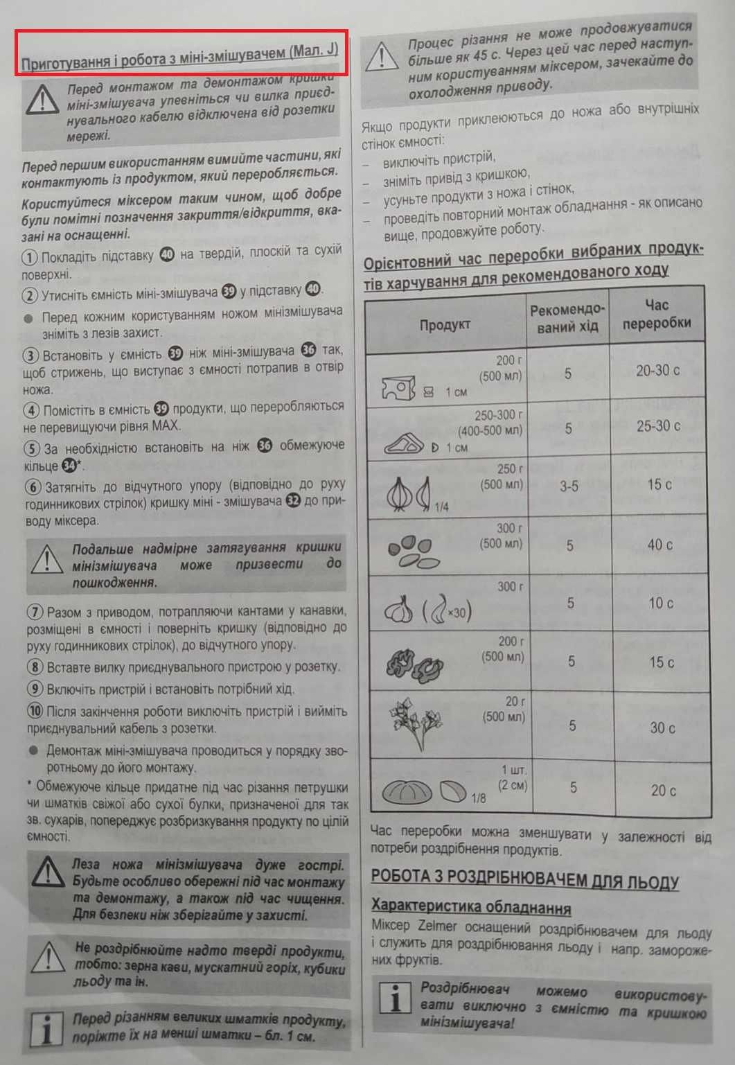 Чаша блендера 2в1 для міксера ZELMER 481