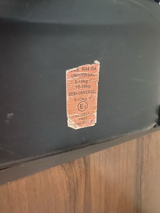 Дитяче автокрісло 1-12 років, до 36кг