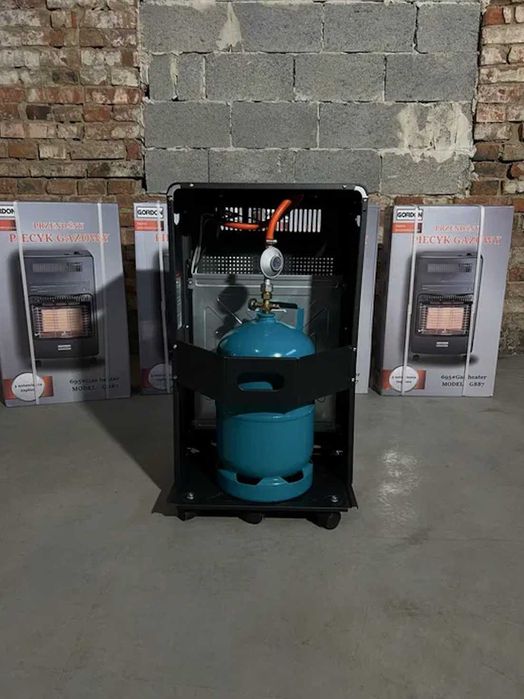 Газовий обігрівач 4,2 кВт інфрачервоний — у комплекті шланг і редуктор