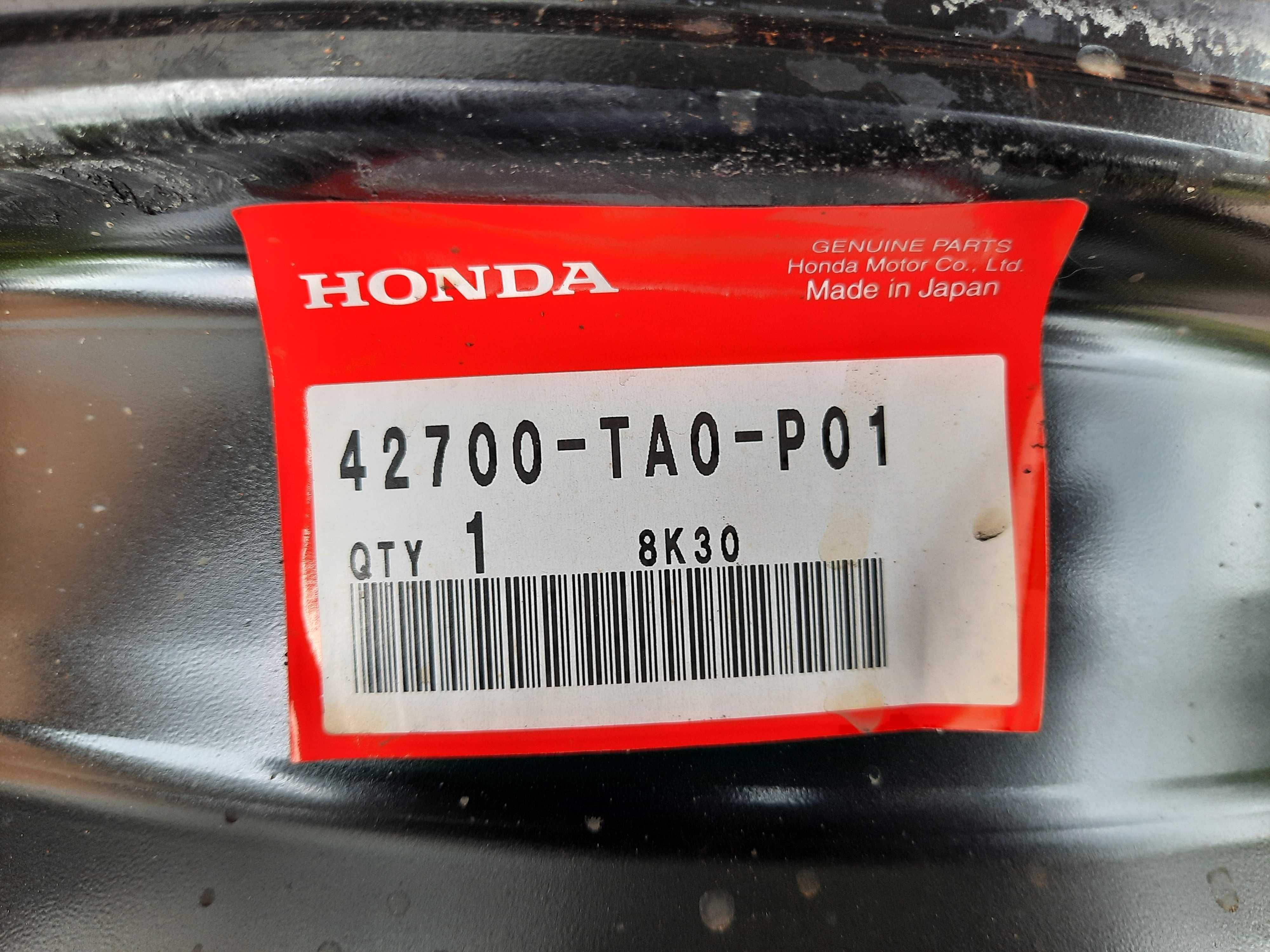 Oryginalne felgi stalowe HONDA 16" 5x114,3x64,1 ET50 Accord Civic VIII