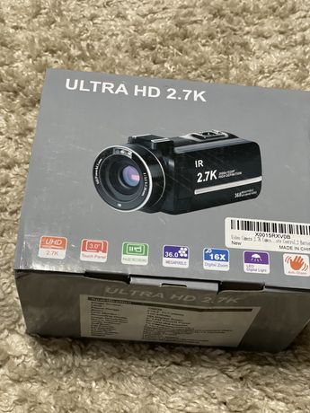 Kamera Ultra HD 2.7K Camcorder