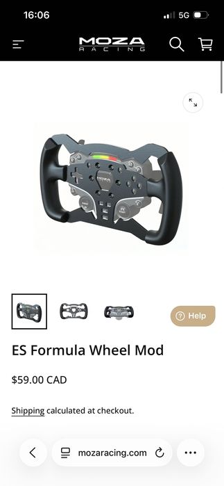 Volante Gaming MOZA R3