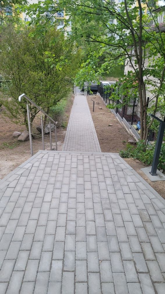 Układanie kostki brukowej, usługi brukarskie, zagospodarowanie terenu