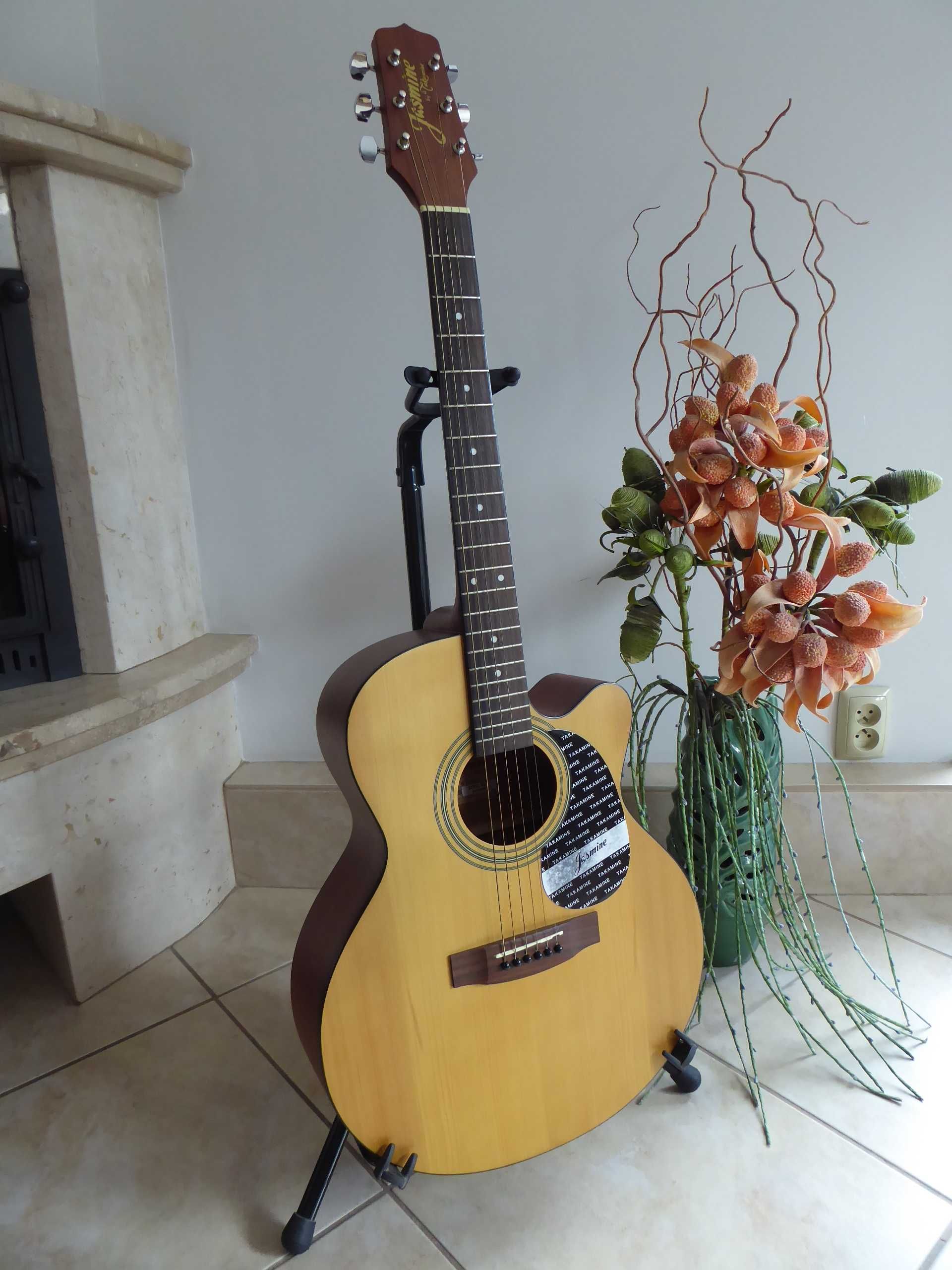 Gitara TAKAMINE mod. Jasmine S-34C Akustyczna Elektro Tuner Gratis!