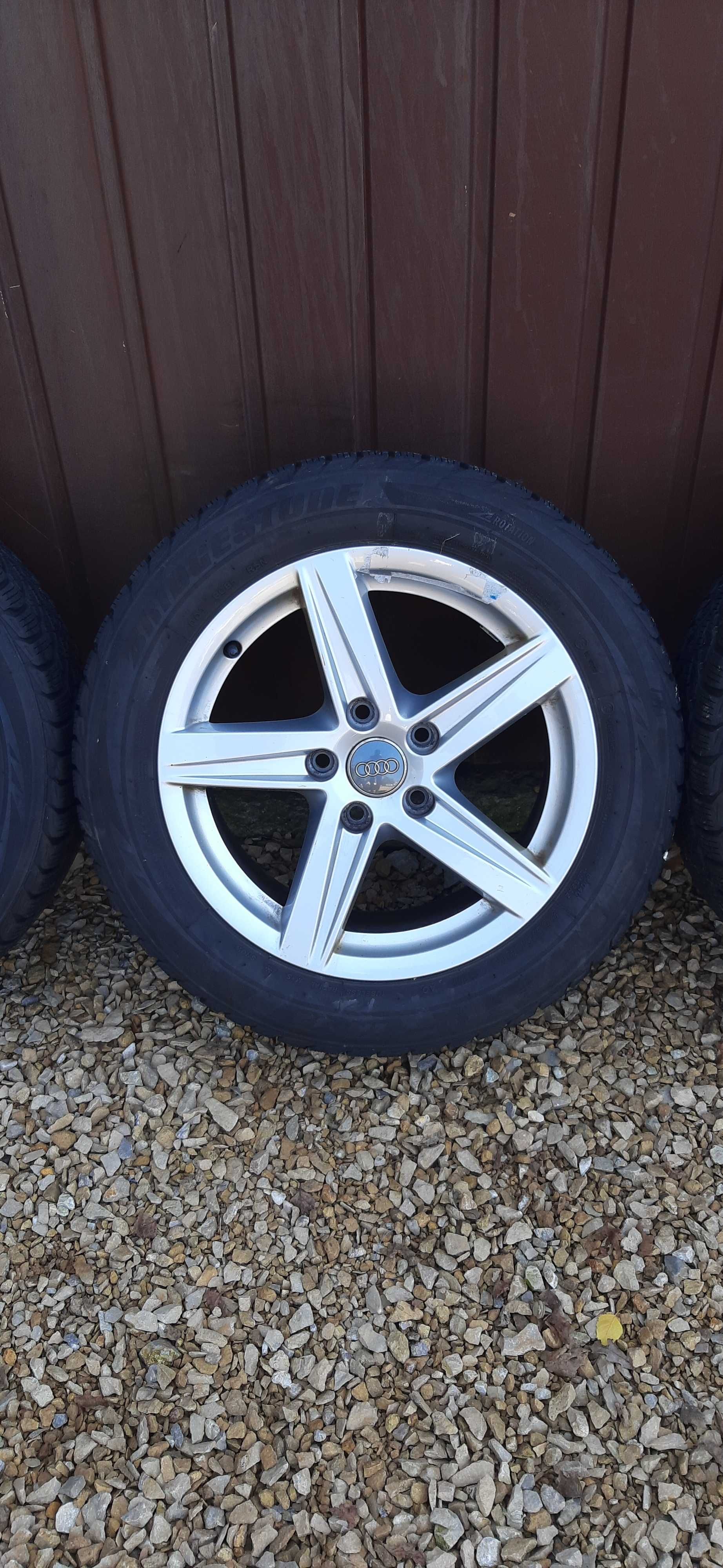 Koła 205/55 R16 5x112 Alufelgi + opony zimowe Audi A2 A3 A4
