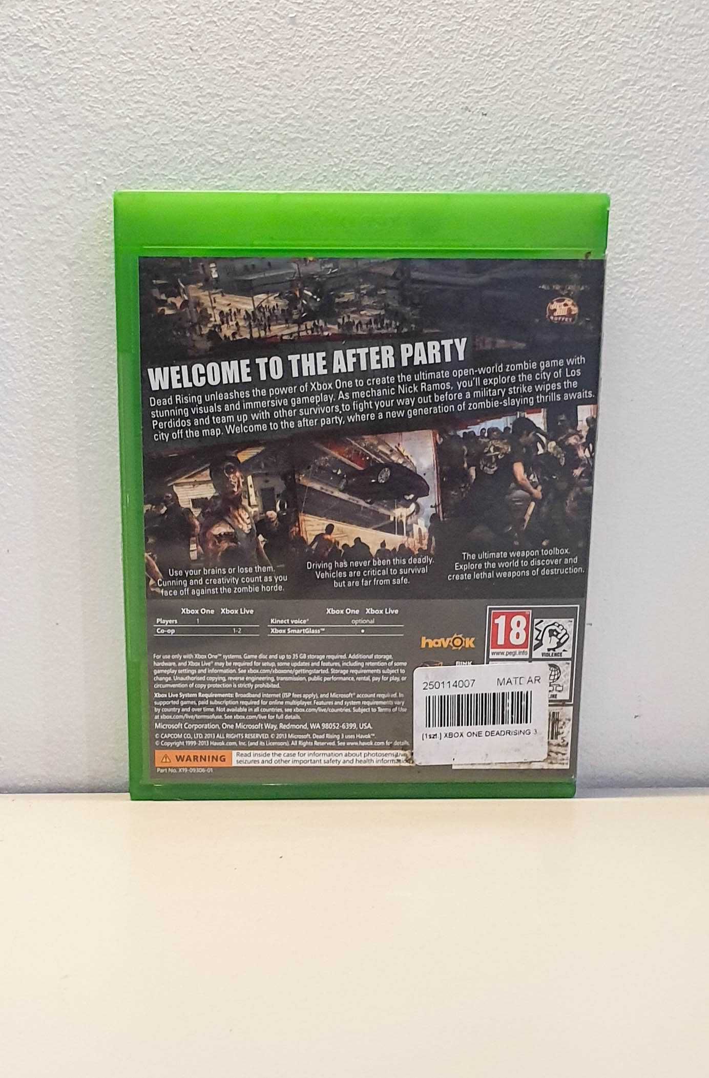 Gra Dead Rising 3 Xbox One 2xAng