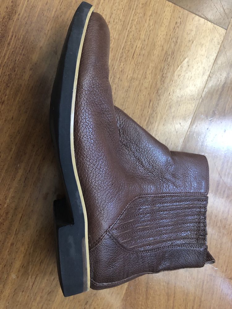 Botas Rockport em pele castanha, 37/38