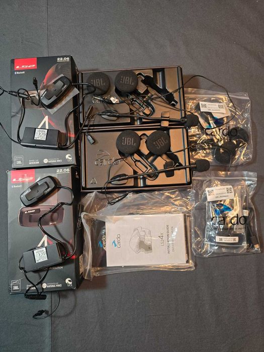 2 Intercomunicadores Cardo Ls2 4x