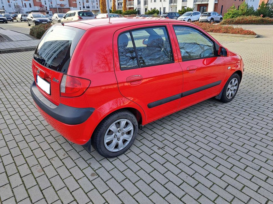 Hyundai Getz, polski salon, 2008 rok, silnik 1.4 benzyna.
