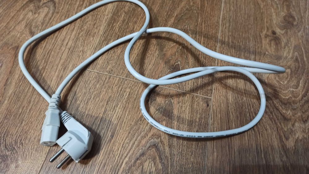 Kabel przewód zasilający do komputera drukarki monitora TV 180 cm