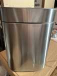 Balde lixo 4L inox escovado