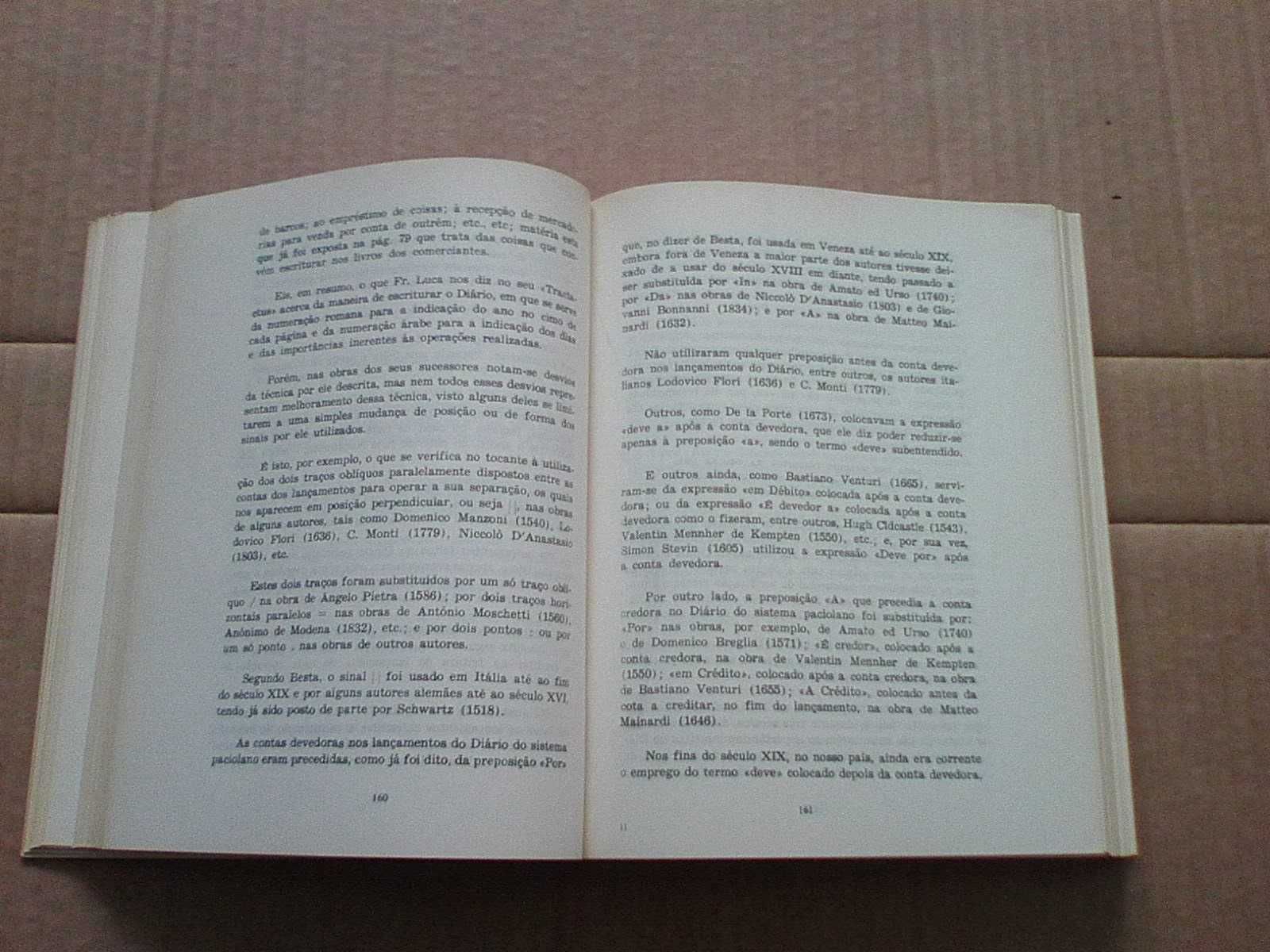 Digressão através do vetusto mundo da contabilidade