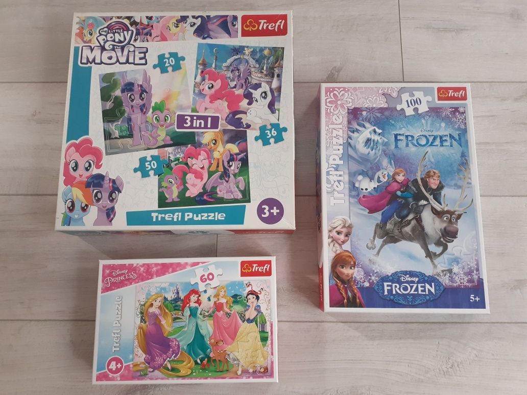 Puzzle Little Pony, Kraina Lodu, Princess + gra