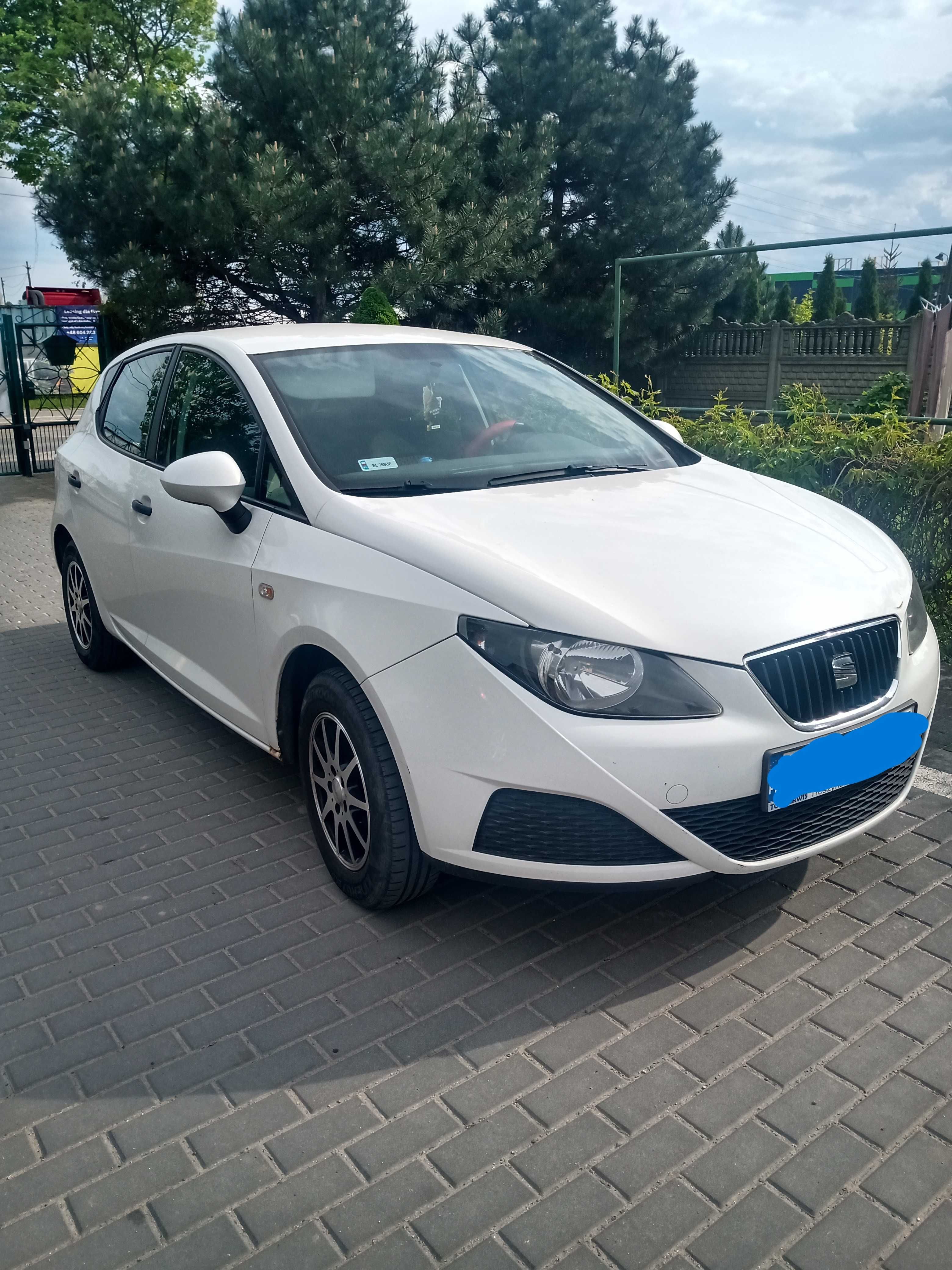 Seat Ibiza Biały 2010