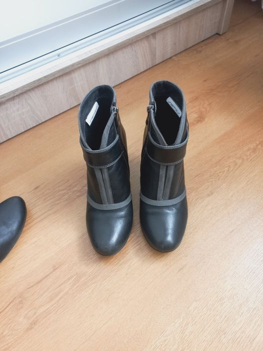 Шкіряне якісне взуття осінні  ботинки сапоги чоботи
