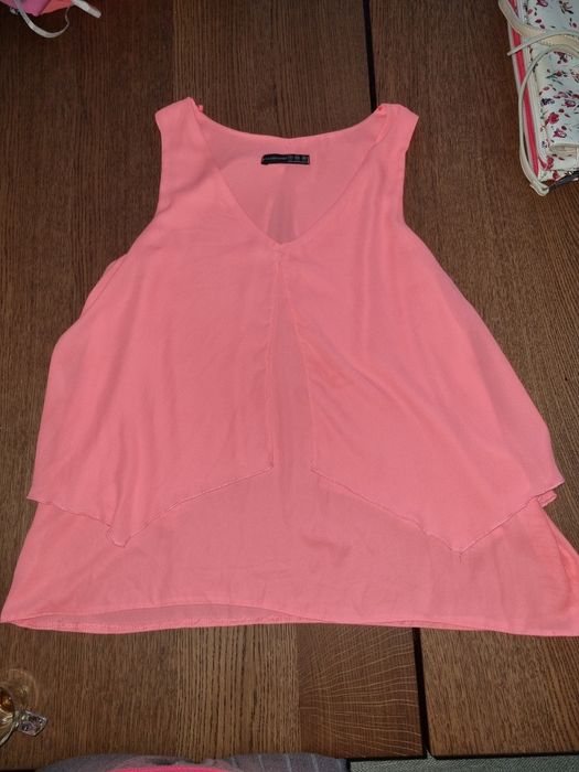 Blusa de Alças Salmão
