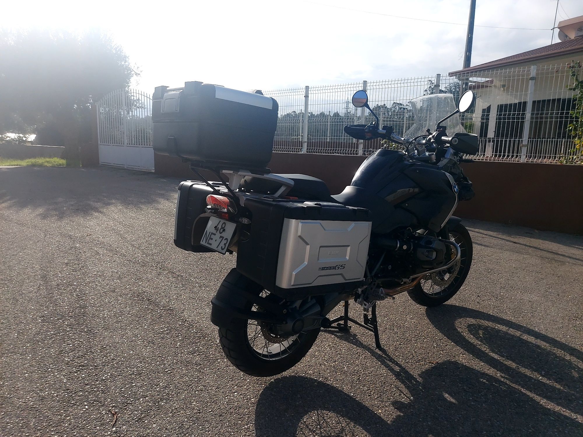 Mota Bmw gs 1200 r triple black  com varios extras