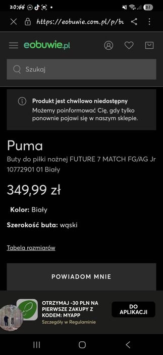 Sprzedam korki do piłki nożnej