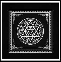 Мандала, Алтарь, скатерть 70см×70см для Таро, Рун, камней, медитации