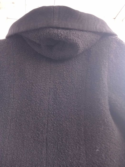 Пальто чорне осіннє шерстяне Emis/ 52 р.