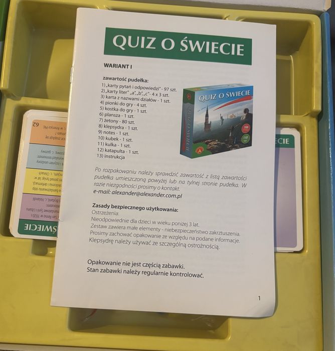 Quiz o Świecie - firmy Alexander