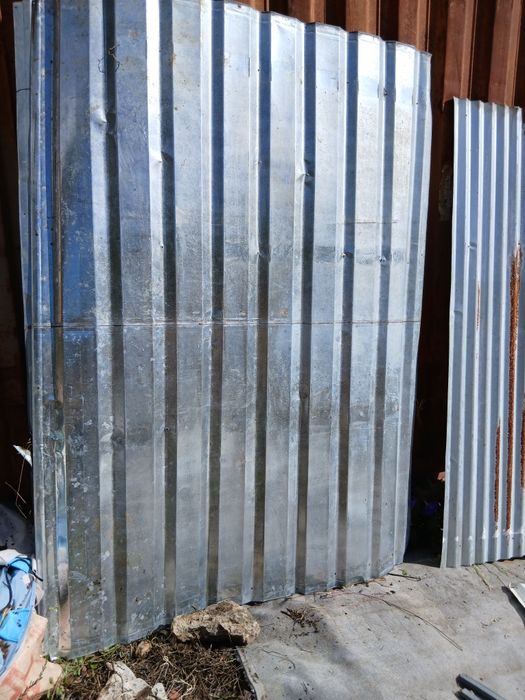 Chapas telhado metal usadas