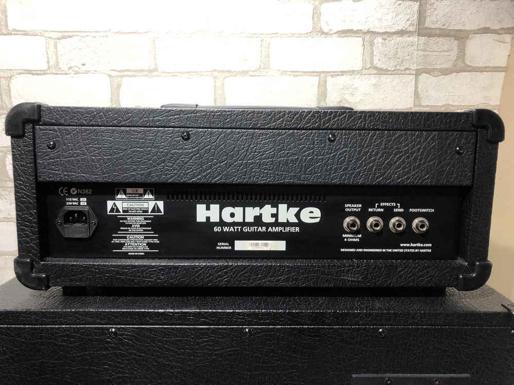 Комбопідсилювач / Єлектрогітарна система Hartke PiggyBack GT60 +GH408