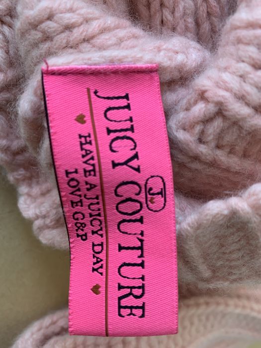 Набор женский шапка и шарф Juicy Couture
