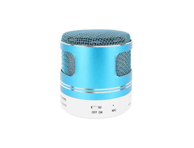 Coluna bluetooth com microfone e luz MP3 FM Novas em caixa