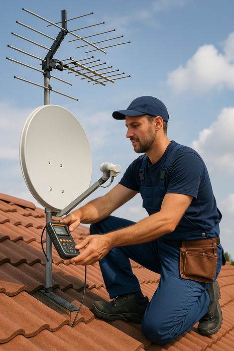 Montaż Naprawa Anten SatTV Domofony Gliwice Zbrosławice Pyskowice