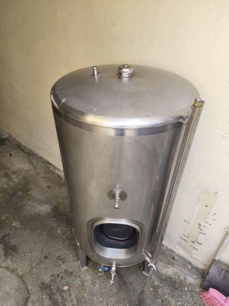 Vendo cuba inox 350lt