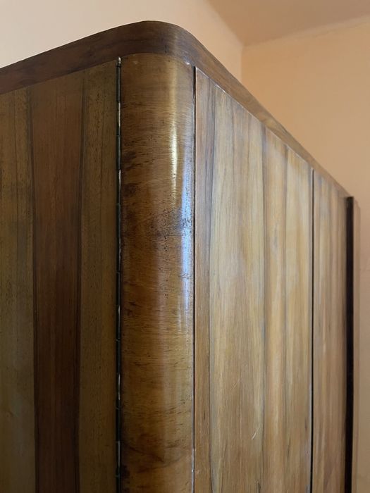 Stara duża szafa prl antyk dębowa dąb