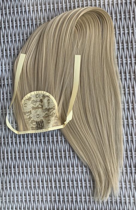 Premium Ultra Mega długie włosy doczepiane, naturalny blond 48.