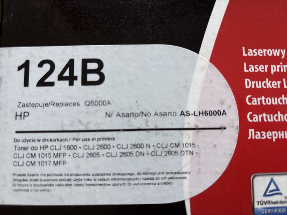 Toner do HP CLJ 1600,2600…