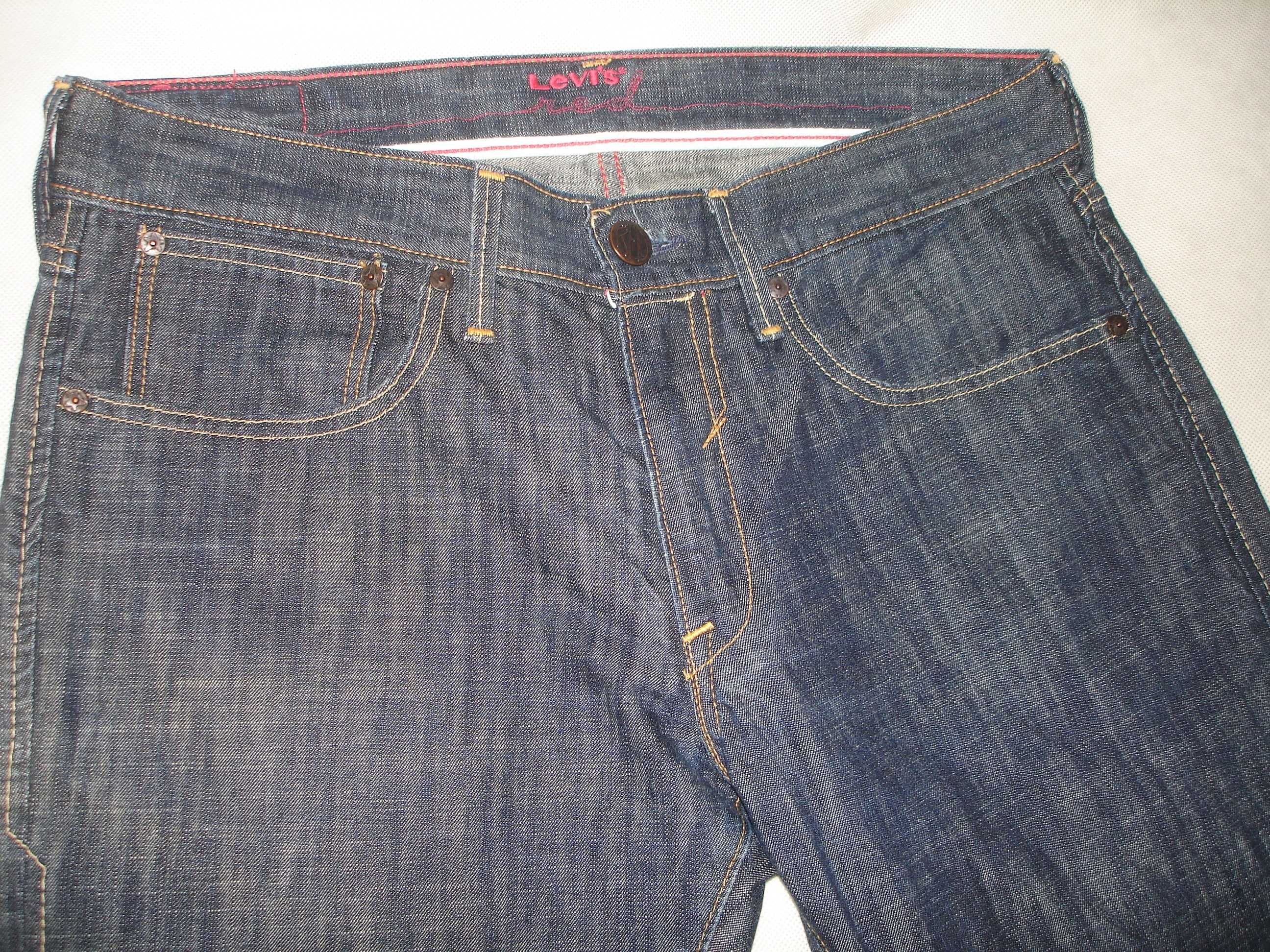 LEVIS RED W33 L32 Nowe spodnie Jeans