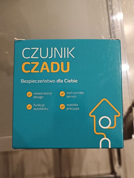 czujnik czadu (tlenku węgla), który służy do monitorowania stężenia te