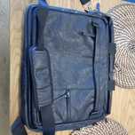 Torba na laptopa skórzana czarna